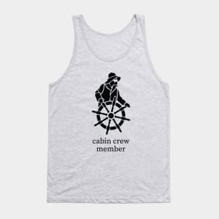 cabin crew member (large design) Tank Top